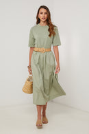 Vestido - Caqui - Mujer