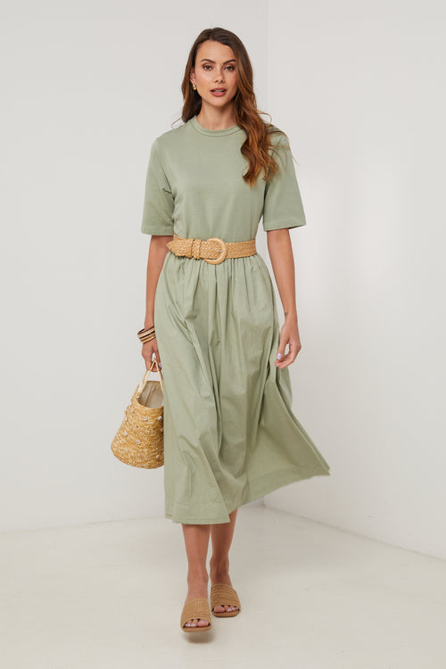 Robe - Kaki - Femme