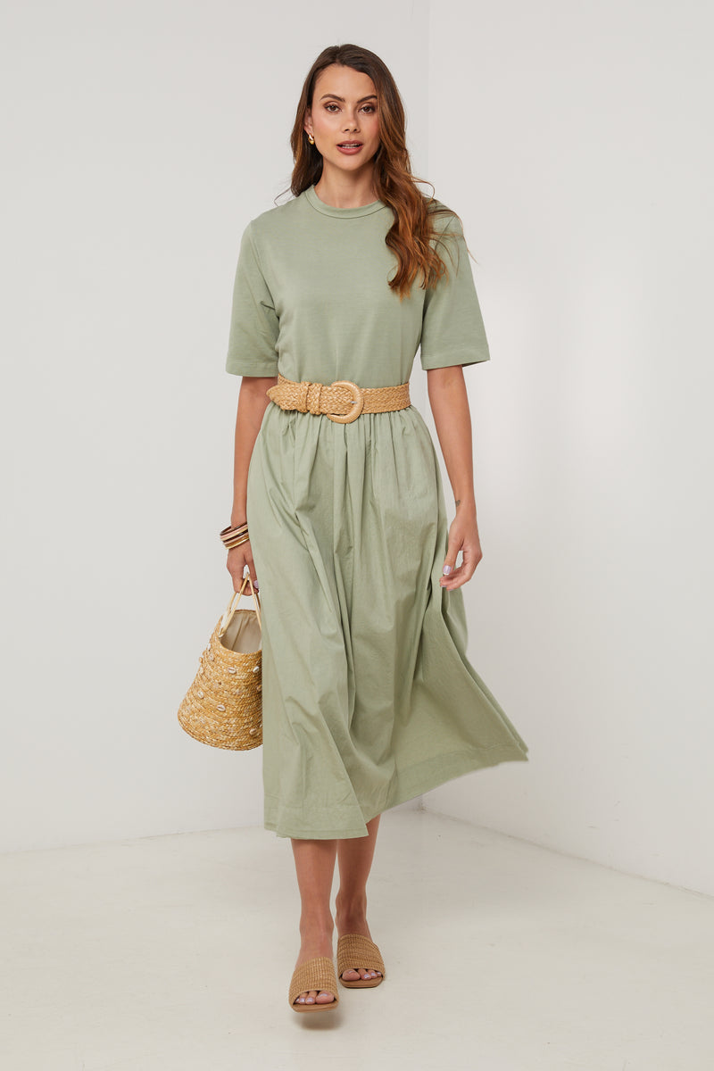Vestido - Caqui - Mujer