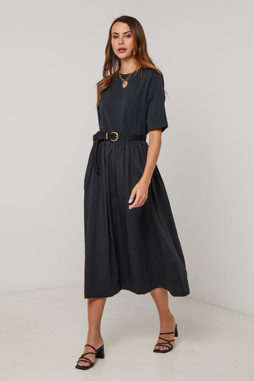 Robe - Noir - Femme