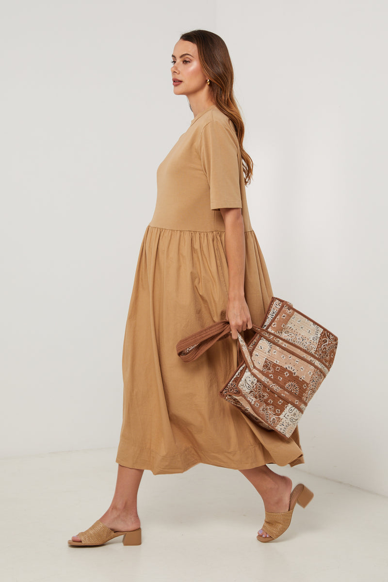 Vestido - Camel - Mujer