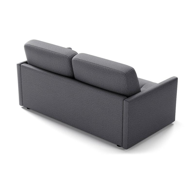 Canapé 3 Places Convertible Avec Ouverture Express En Tissu - Cosenza - Gris