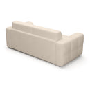 Canapé 3 Places Convertible Avec Ouverture Express En Tissu - Chester - Beige