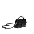 Jacquemus - Bolso Le Grand Bambino - Logotipo dorado - Mujeres - Negro