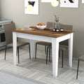 Tables De Cuisine Kiev 511 - Noyer / Blanc