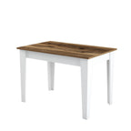 Tables De Cuisine Kiev 511 - Noyer / Blanc