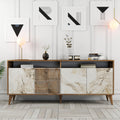 Consoles Milan - Noyer / Blanc