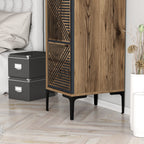 Armoires Kumsal P - Noyer / Anthracite
