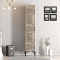 Armoires Kumsal P - Noyer / Blanc