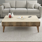 Tables Basses Milan - Noyer / Travertin