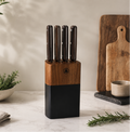 Set Of 5 Pieces - Kitchen Knives - Titanium
