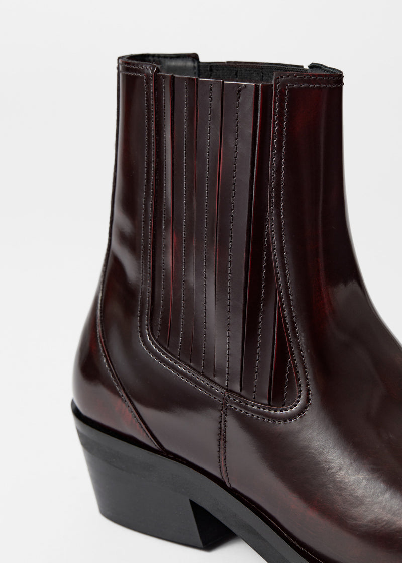 Zapatos Nate Ls Boot Flat Speed - Rojo - Mujer