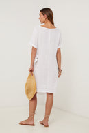 Vestido - Blanco - Mujer