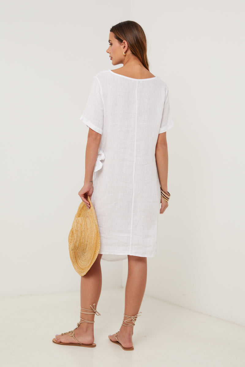 Vestido - Blanco - Mujer