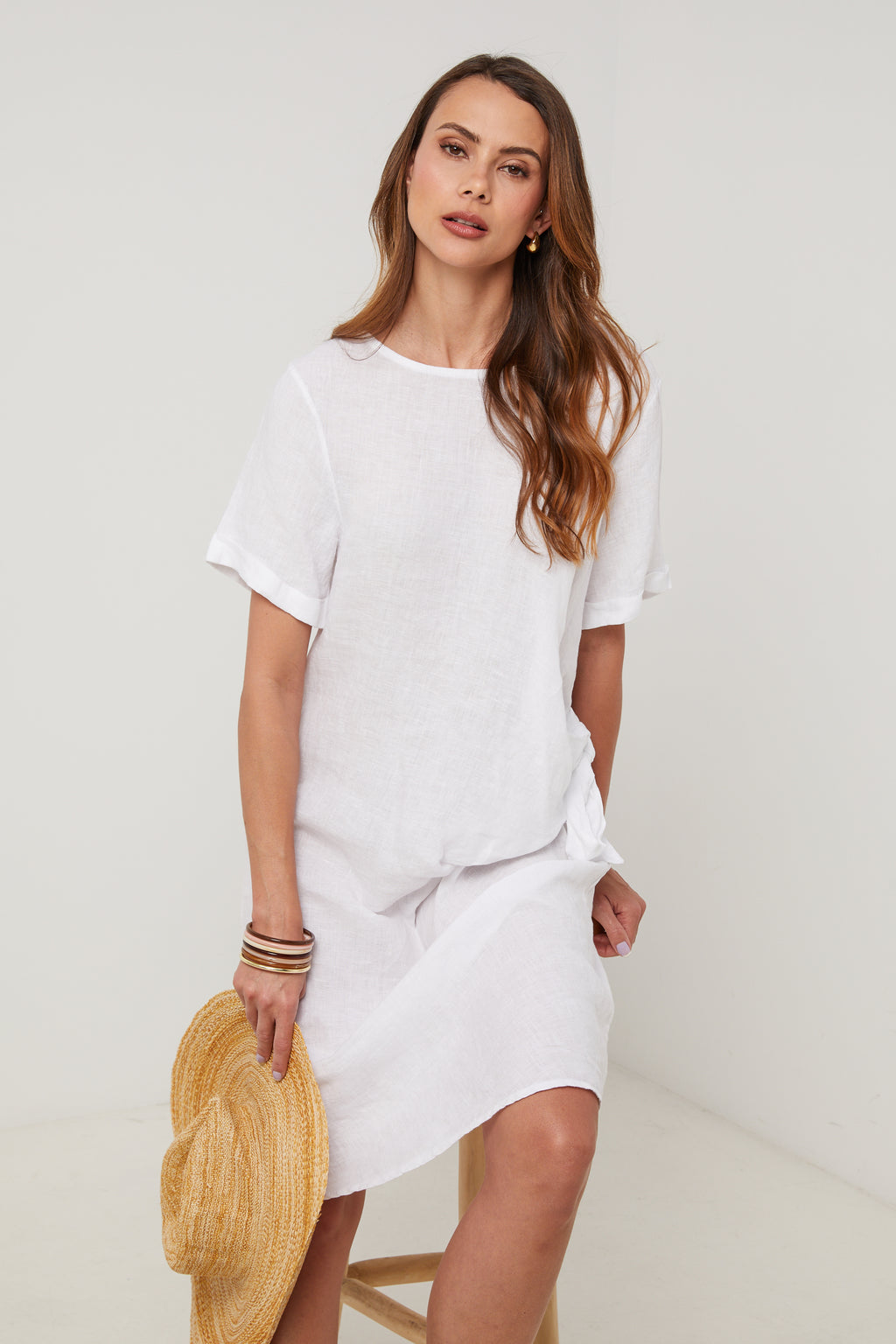 Robe - Blanc - Femme