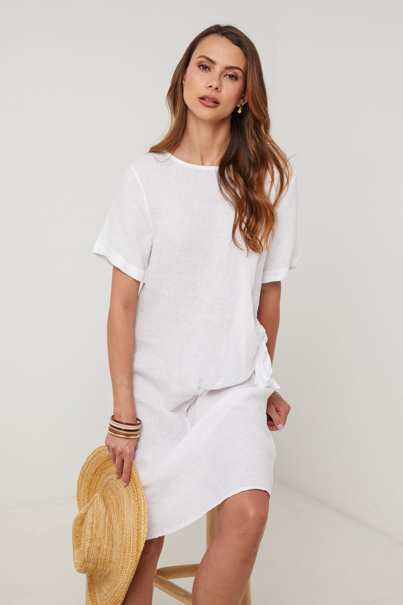 Vestido - Blanco - Mujer