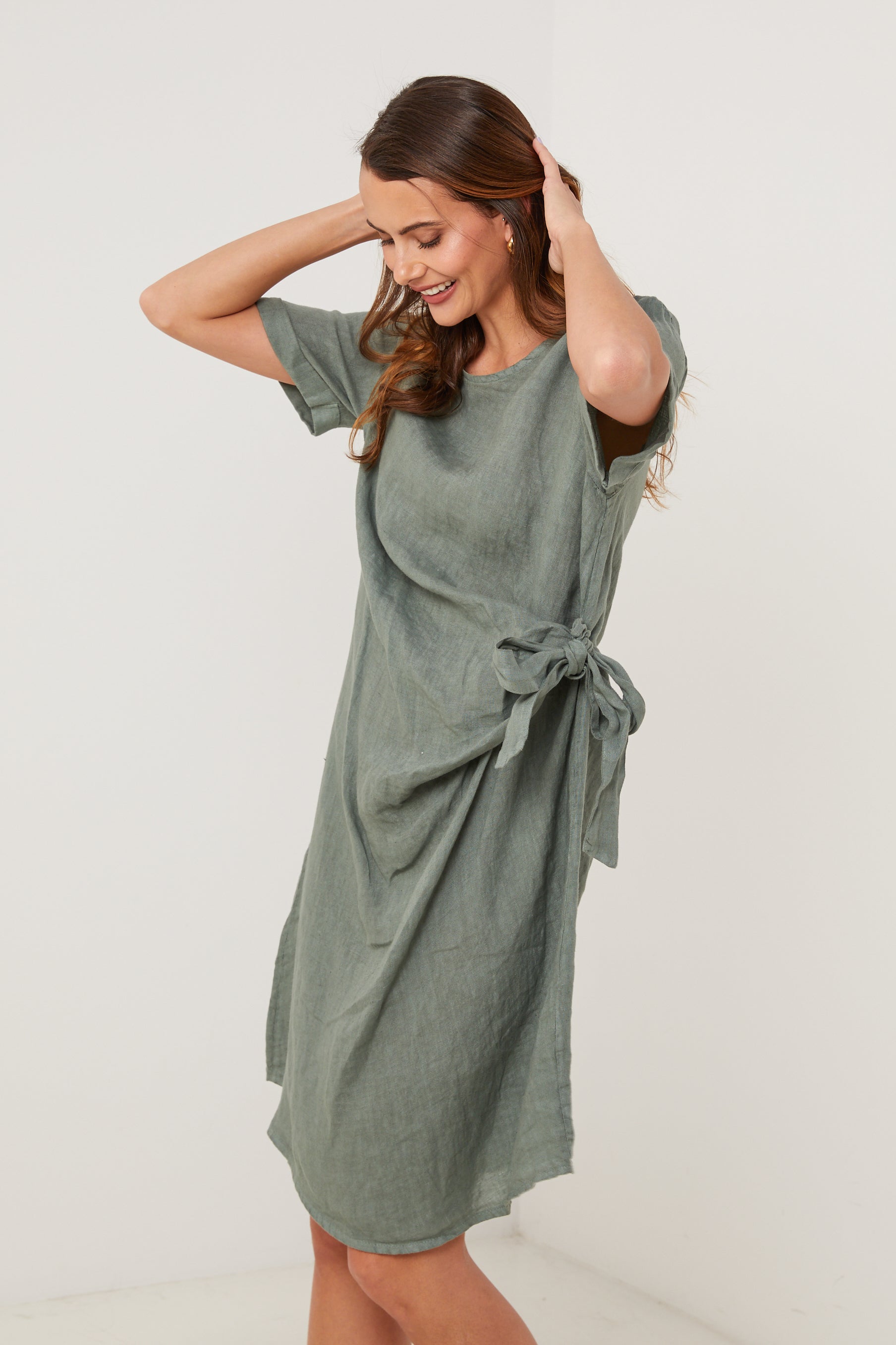 Vestido - Caqui - Mujer