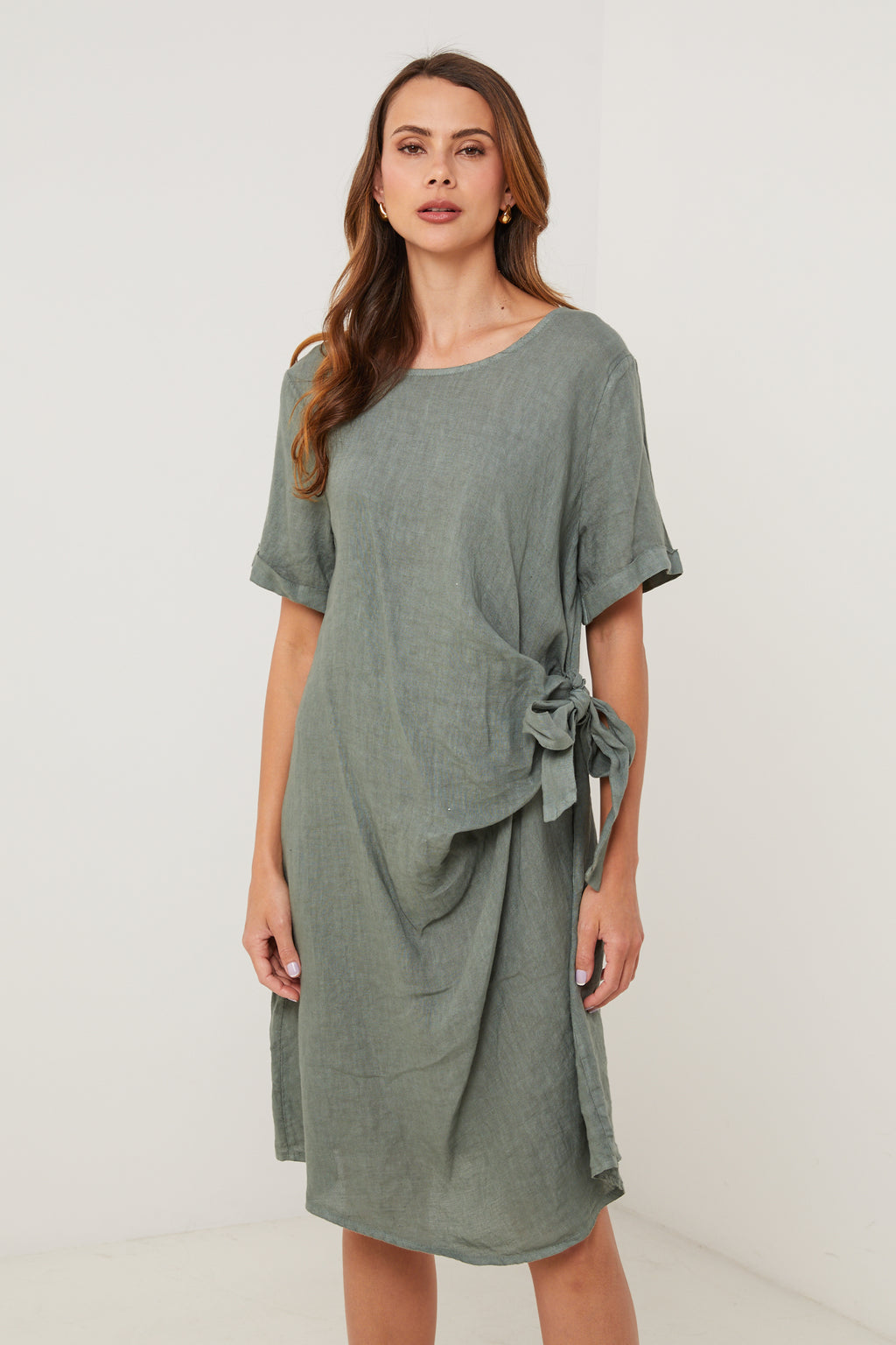 Vestido - Caqui - Mujer