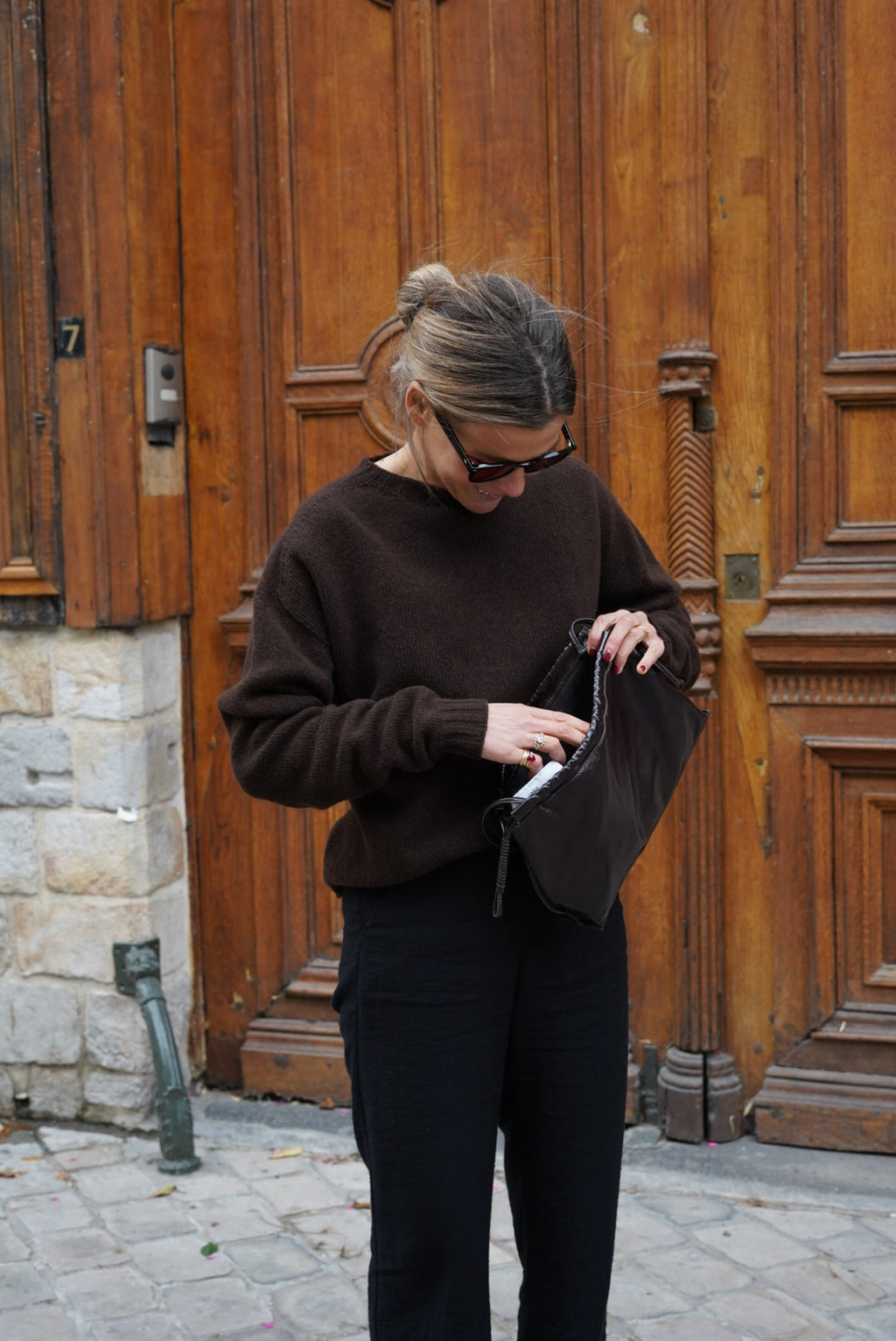 Adrien Chocolate Sweater