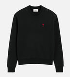Ami Paris - Sudadera Ami De Coeur – Negro Rojo