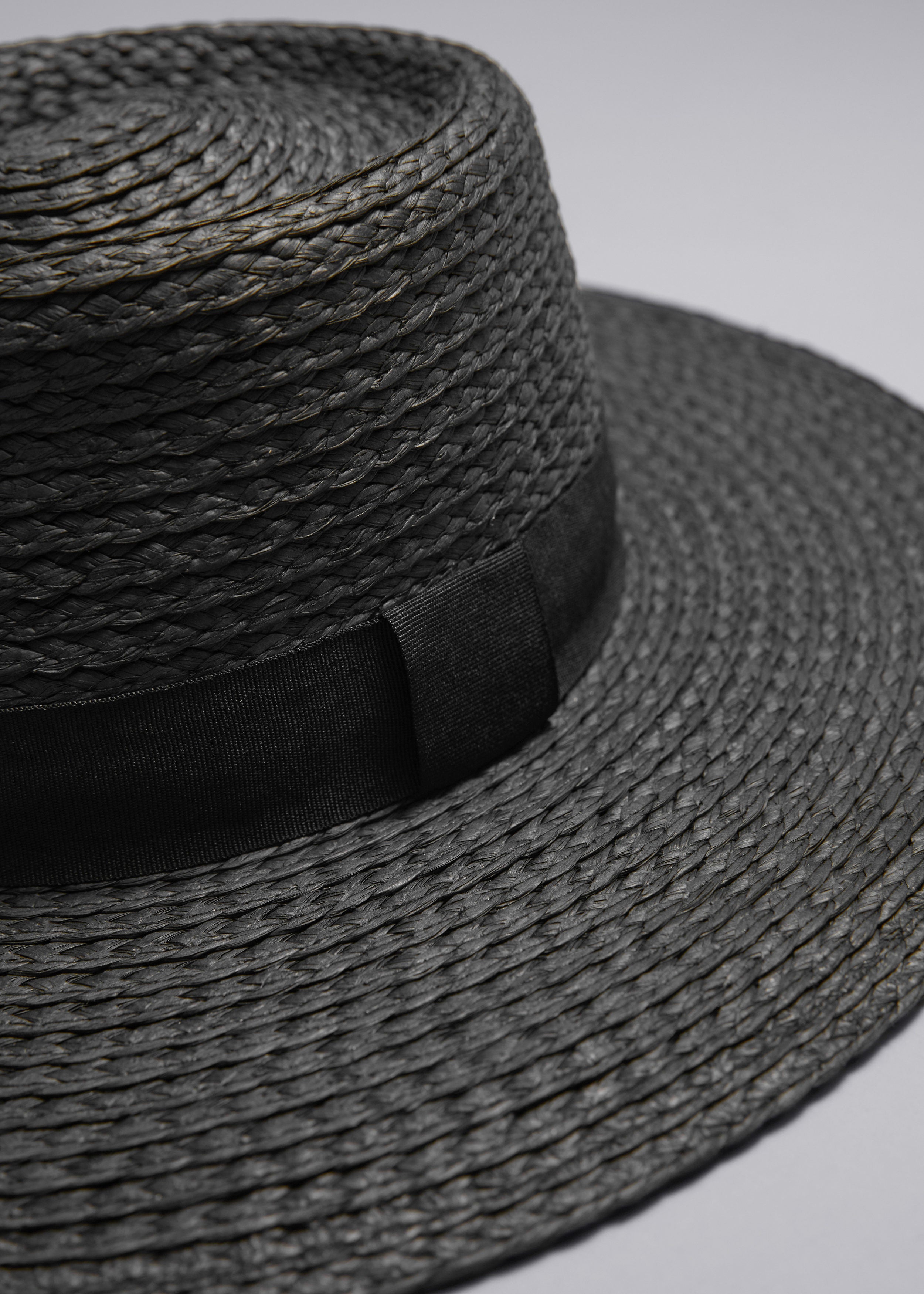 Sombrero de Paja St Oppli - Negro