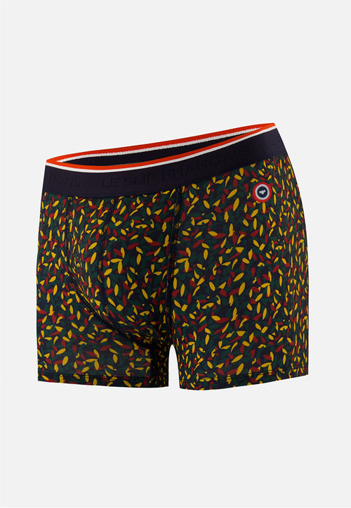 Boxer Vert Sapin Imprimé Gavotte - Marius Gavotte Vert Sapin