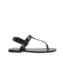 Sandales - Saint Laurent Cassandre 05 Flat - Black