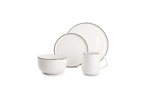 Studio Base - Service 16 Pièces - Porcelaine - Blanc