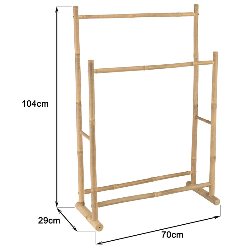 Vital - Towel Rack - Light Wood
