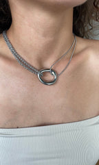 Circular Combined Necklace