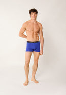 Boxer En Coton - Redoutable Bleu Eblouissant