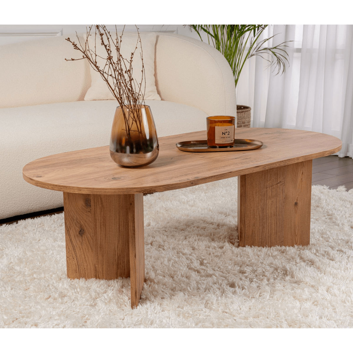 Iris - Oval Coffee Table