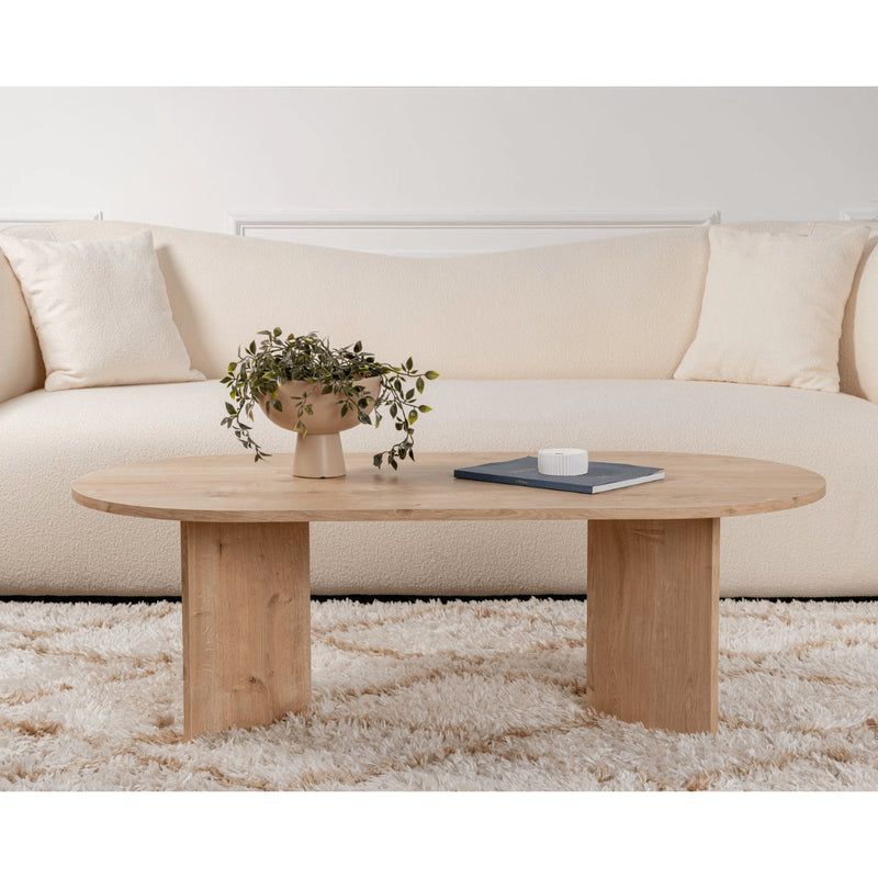 Table Basse Salon Iris - Chêne Saphir