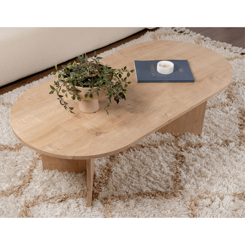 Table Basse Salon Iris - Chêne Saphir