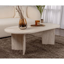 Table Basse Salon Iris - Travertin