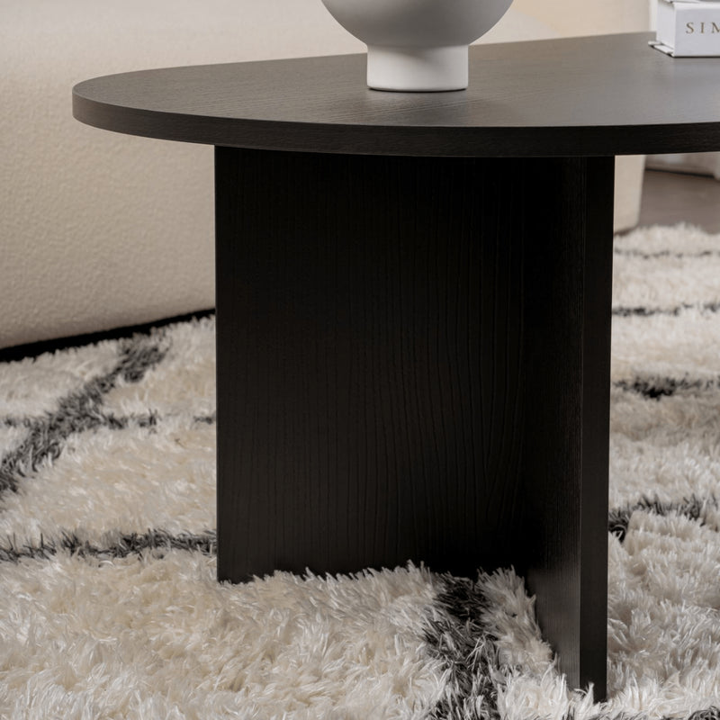 Table Basse Salon Iris - Chêne Noir