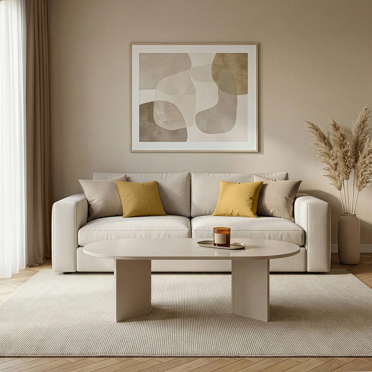 Iris - Oval Coffee Table