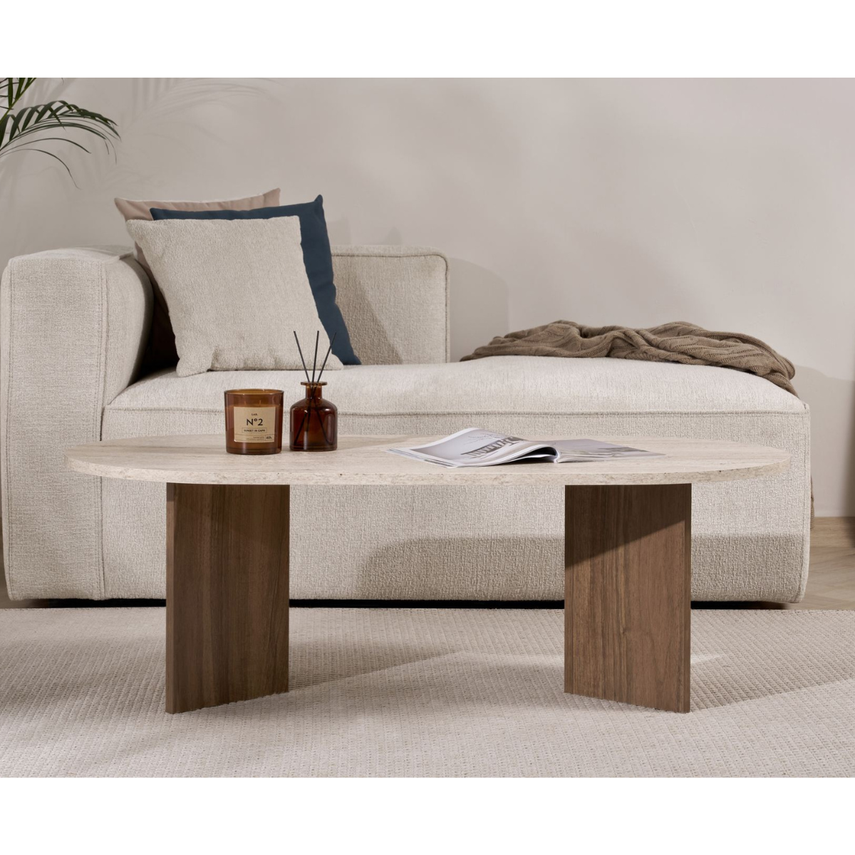 Iris - Oval Coffee Table