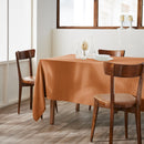 Nappe Rectangle - Double Gaze De Coton Unie - Gaïa - Abricot