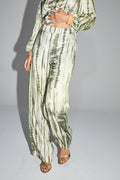 Le Pantalon Aurora Imprimé Classy Tie And Dye Fabriqué En Italie