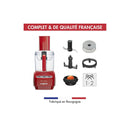 Robot Multifonction Mini Plus + 2 Disques - Rouge