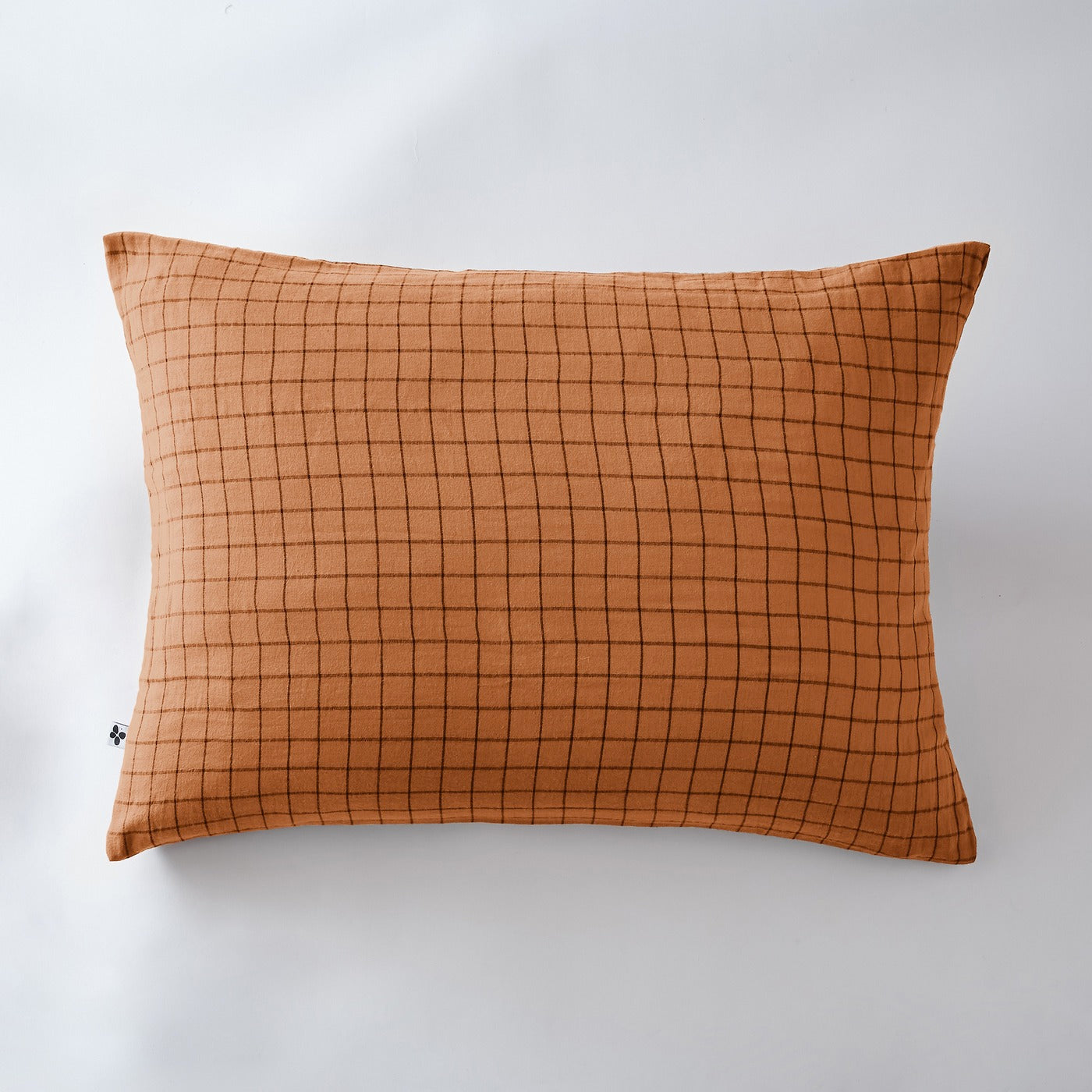 Gaïa - Taie D'Oreiller - Double Gaze De Coton - Mix Abricot