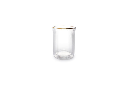 Rome - Set De 2 Tasses Double Paroi - Verre Borosilicaté - Transparent
