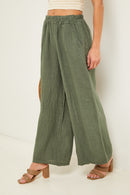 Trousers - Khaki - Women