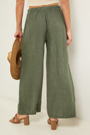 Trousers - Khaki - Women