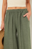 Trousers - Khaki - Women