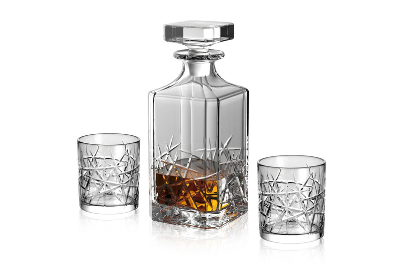 Bond - Set À Whisky Tense 3 Pièces - Verre - Transparent