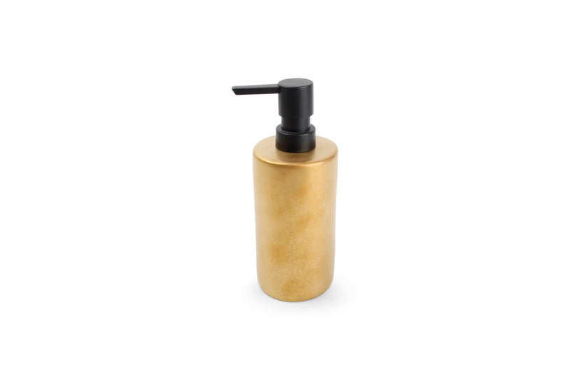 Fain - Distributeur De Savon - Porcelaine - Or