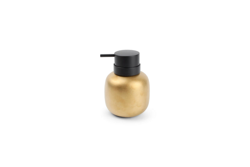 Fain - Distributeur De Savon - Porcelaine - Or
