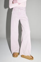 Le Denim Swiggy Palazzo Pink Fabriqué Au Portugal